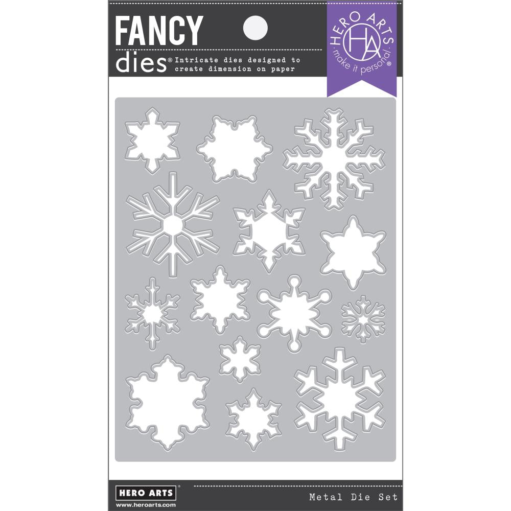 Hero Arts Fancy Dies: Snowflake Patterned (5A002CDW1GFYD)