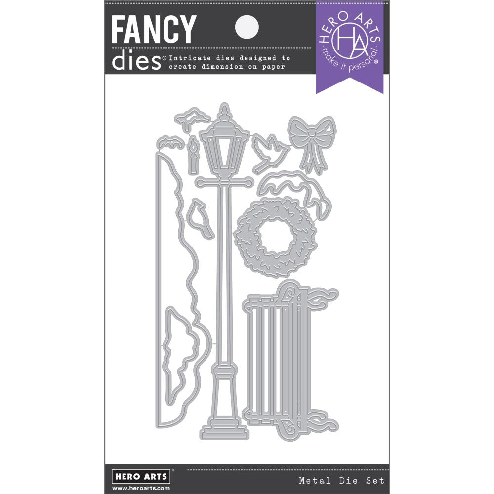 Hero Arts Fancy Dies: Snowy Street Lamp (5A002CDZ1GFYZ)