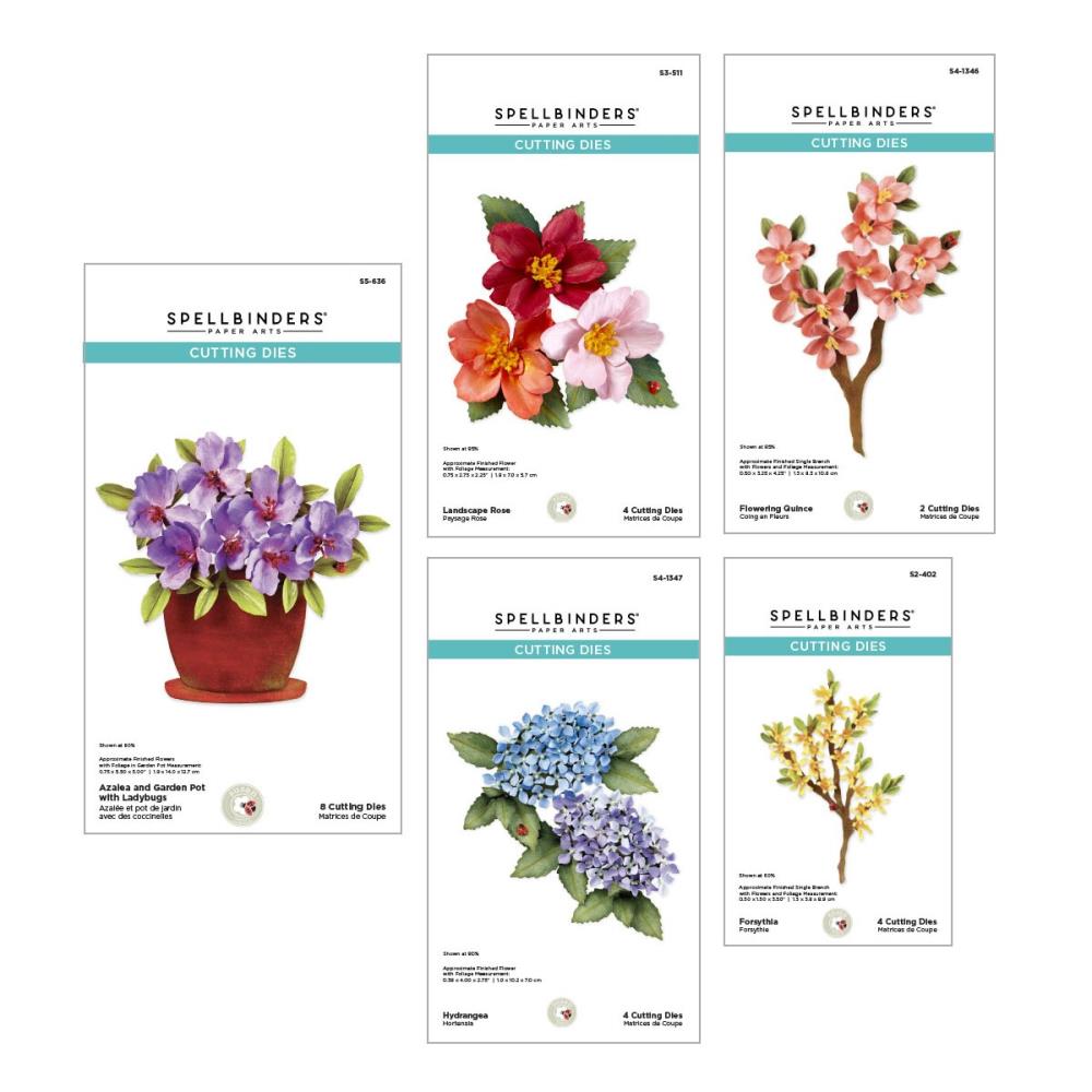 Spellbinders Die Bundle: Nature's Botanical Garden, By Susan Tierney-Cockburn (5A002C751GFT9)