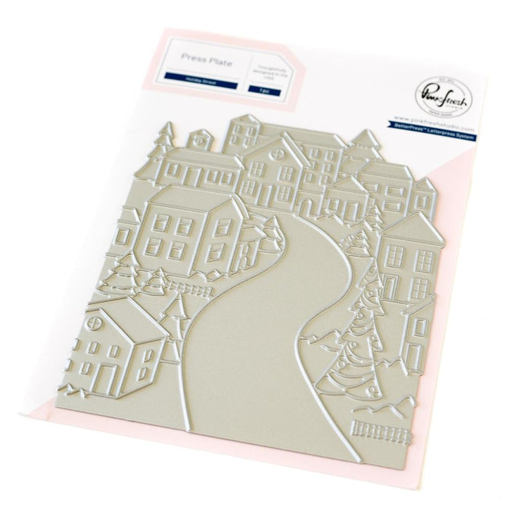 Pinkfresh Studio Press Plate: Holiday Street (5A002CMB1GG4N)