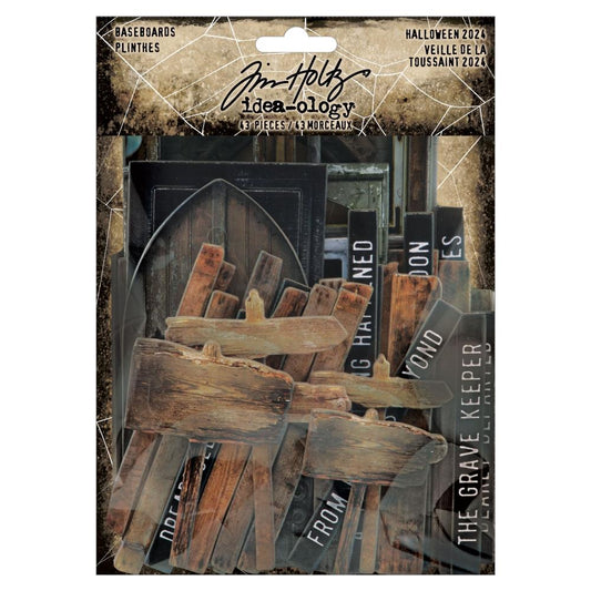 Tim Holtz Idea-ology: Halloween 2024 - Baseboards (5A0026RT1G968)