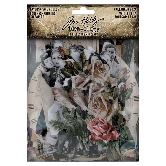 Tim Holtz Idea-ology: Halloween 2024 - Layers + Paper Dolls (5A0026RN1G96D)