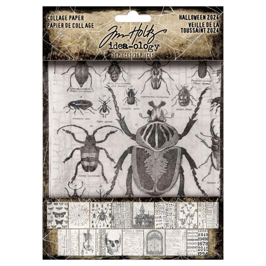 Tim Holtz Idea-ology: Halloween 2024 - Collage Paper (TH94393)