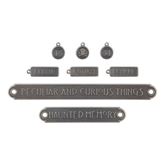 Tim Holtz Idea-Ology Word Plaques + Tags (TH94388)