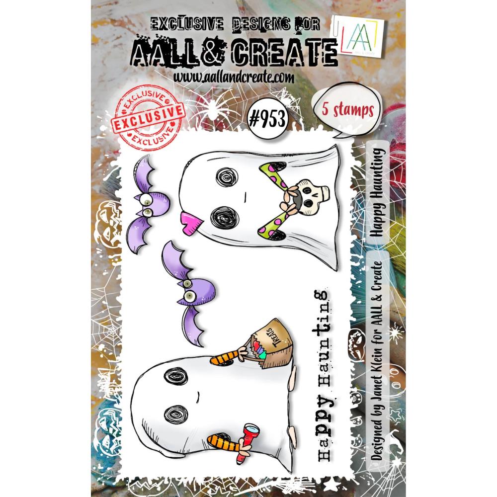 AALL And Create A7 Photopolymer Clear Stamp Set: Happy Hunting (5A002C6J1GFQ1)