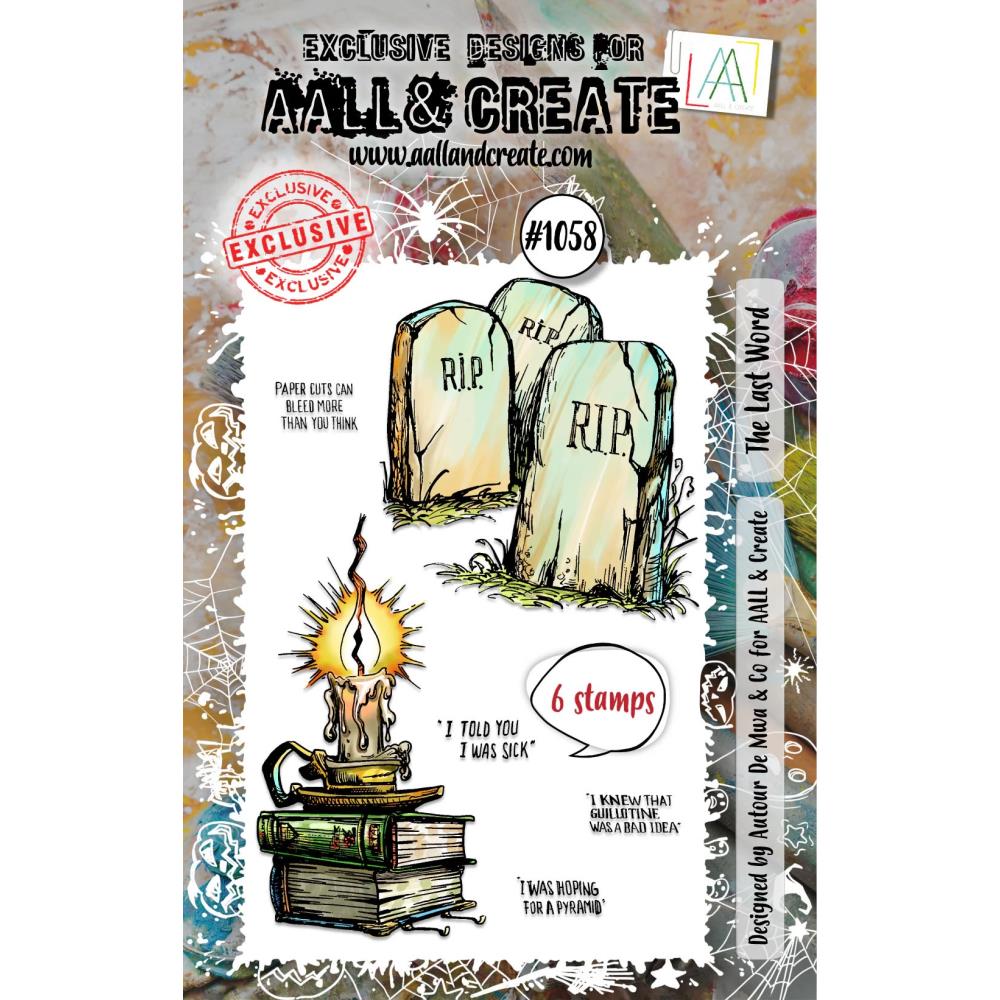 AALL And Create A7 Photopolymer Clear Stamp Set: The Last Word (5A002C6T1GFQ7)