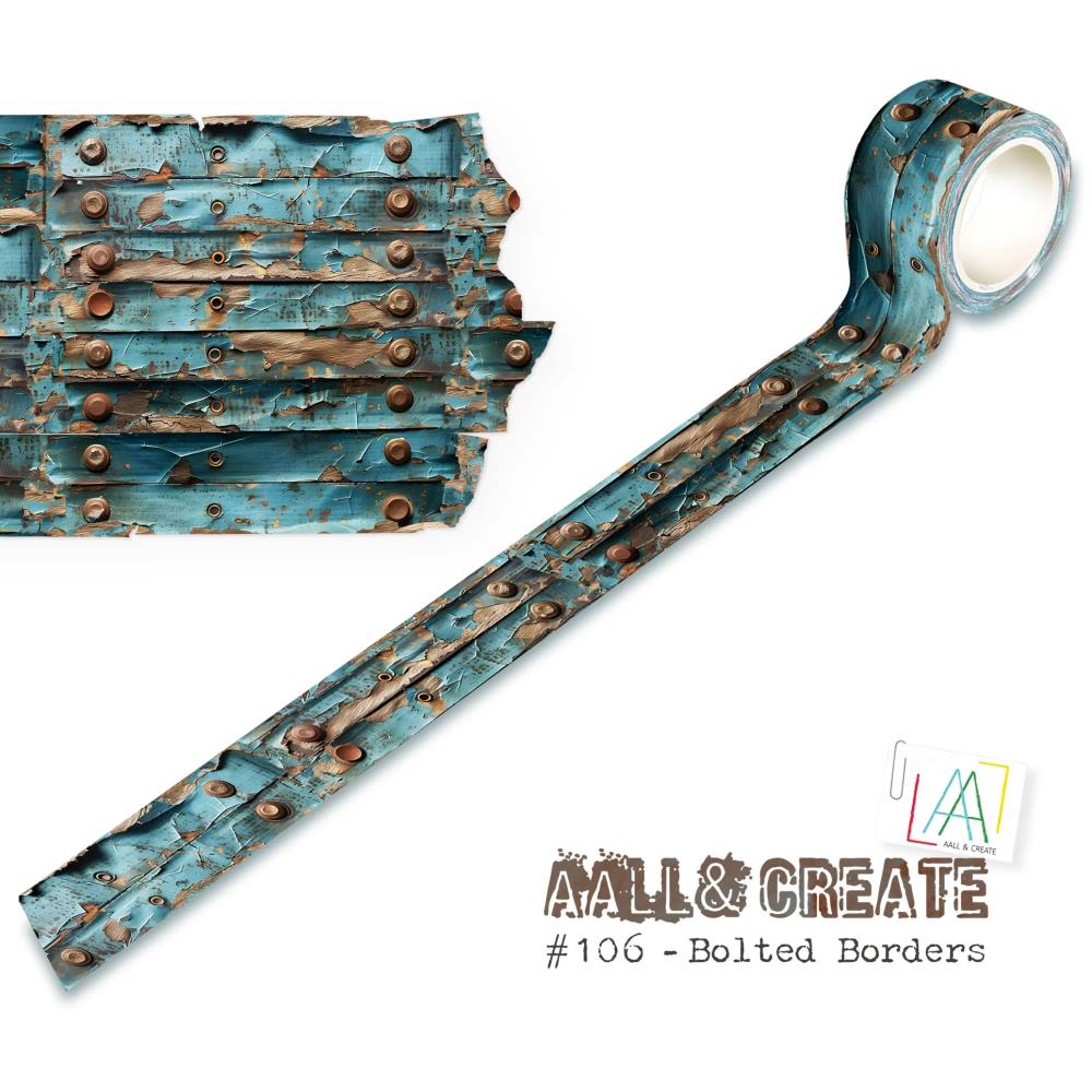 AALL And Create Washi Tape: Bolted Borders (5A002C5B1GFQ8)