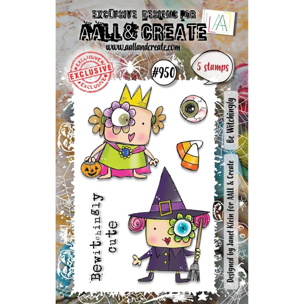 AALL And Create A7 Photopolymer Clear Stamp Set: Be Witchingly (5A002C6B1GFQM)