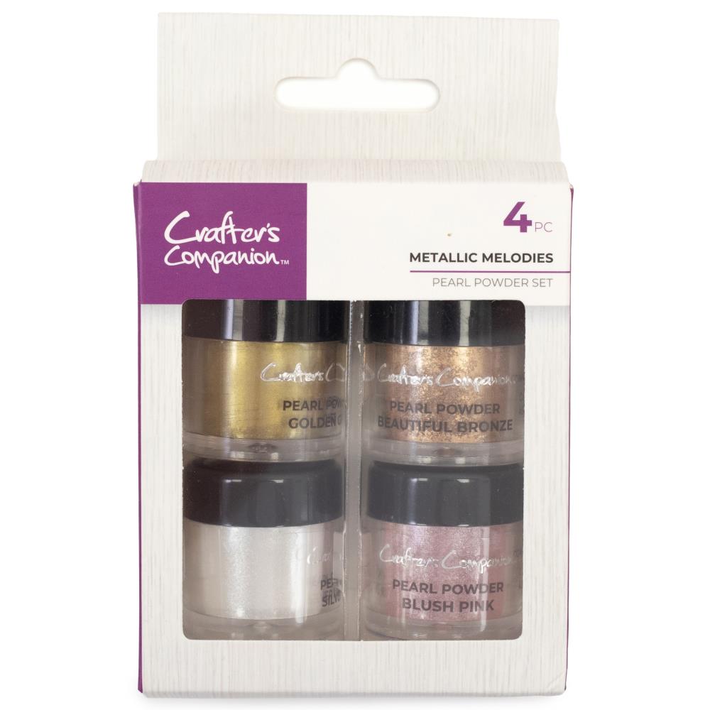 Crafter's Companion Pearl Powder: Metallic Melodies, 4/Pkg (5A002C981GFTZ)