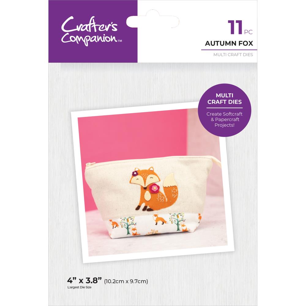 Crafter's Companion Multi Craft Dies: Autumn Fox (5A002CBB1GFV3)