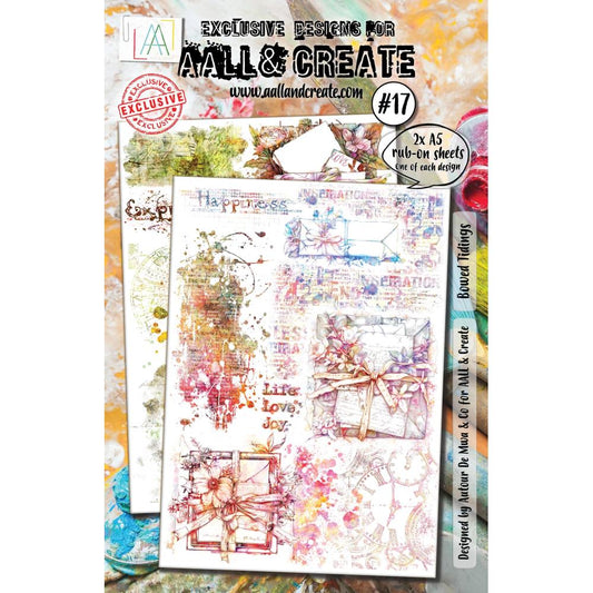 AALL And Create A5 Rub-Ons: Bowed Tidings (5A002FK61GGYH)