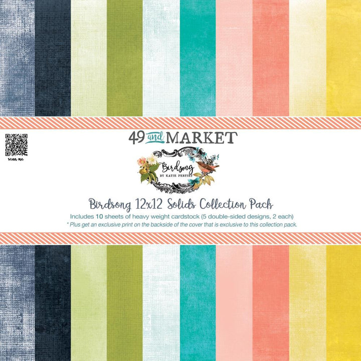 49 and Market Birdsong 12"X12" Collection Pack: Solids (5A002C0C1GFK8)