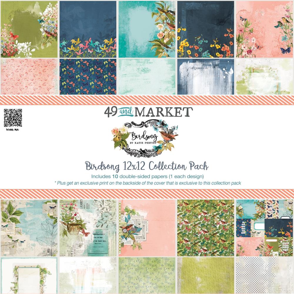 49 and Market Birdsong 12"X12" Collection Pack (5A002C1Z1GFLB)