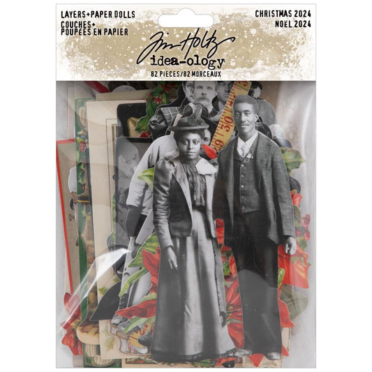 Tim Holtz Idea-ology Christmas: Layers + Paper Dolls (2024) (5A0026SF1G96S)