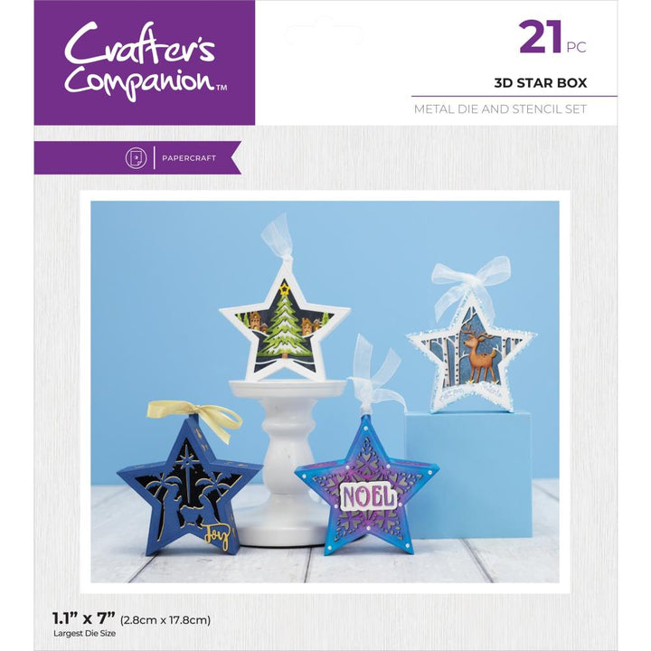 Crafter's Companion Box Set: 3D Star (5A002FZR1GHFM)