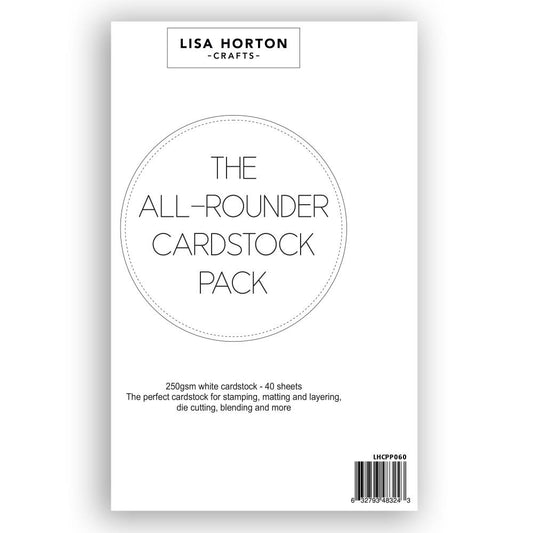 Lisa Horton Crafts A4 Card Pack: The All Rounder, 40/Pkg (LHCPP060)