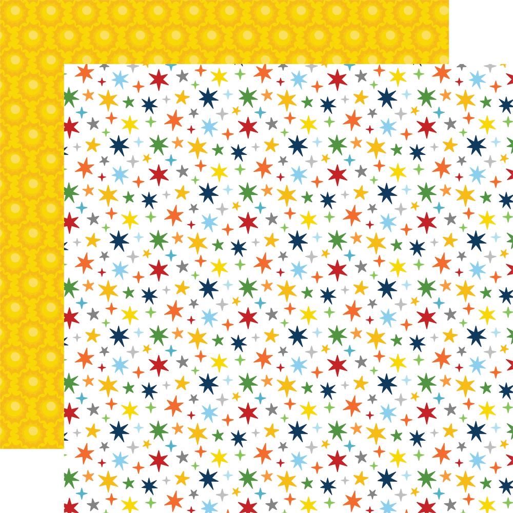 Echo Park Blast Off 12"X12" Double-Sided Cardstock: Star Gazer (BO407004)