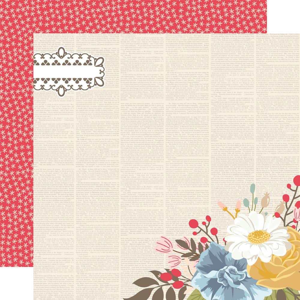 Simple Stories Front Porch 12"X12" Double-Sided Carstock: Simple Things (23803)