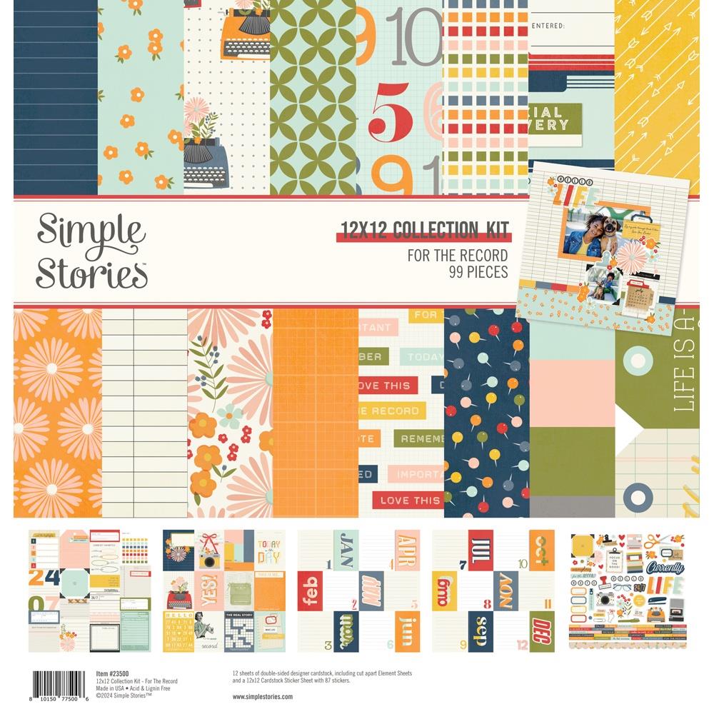 Simple Stories For The Record 12"X12" Collection Kit (23500)