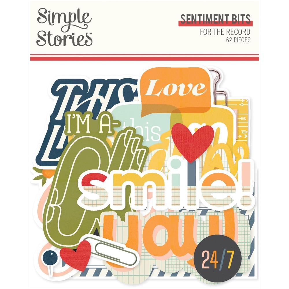 Simple Stories For The Record Bits & Pieces: Sentiment (23522)