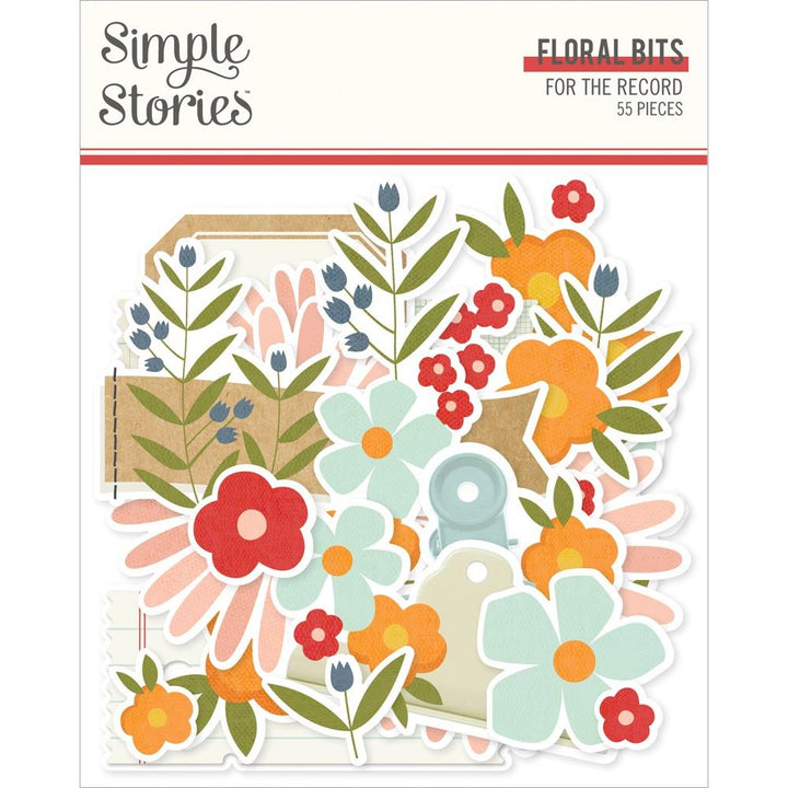 Simple Stories For The Record Bits & Pieces: Floral (23521)