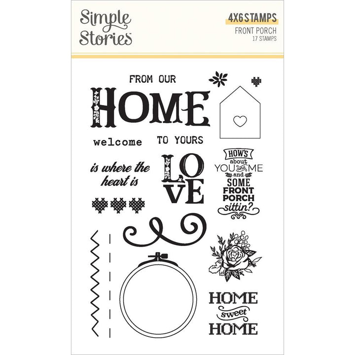 Simple Stories Front Porch Photopolymer Stamps (23816)