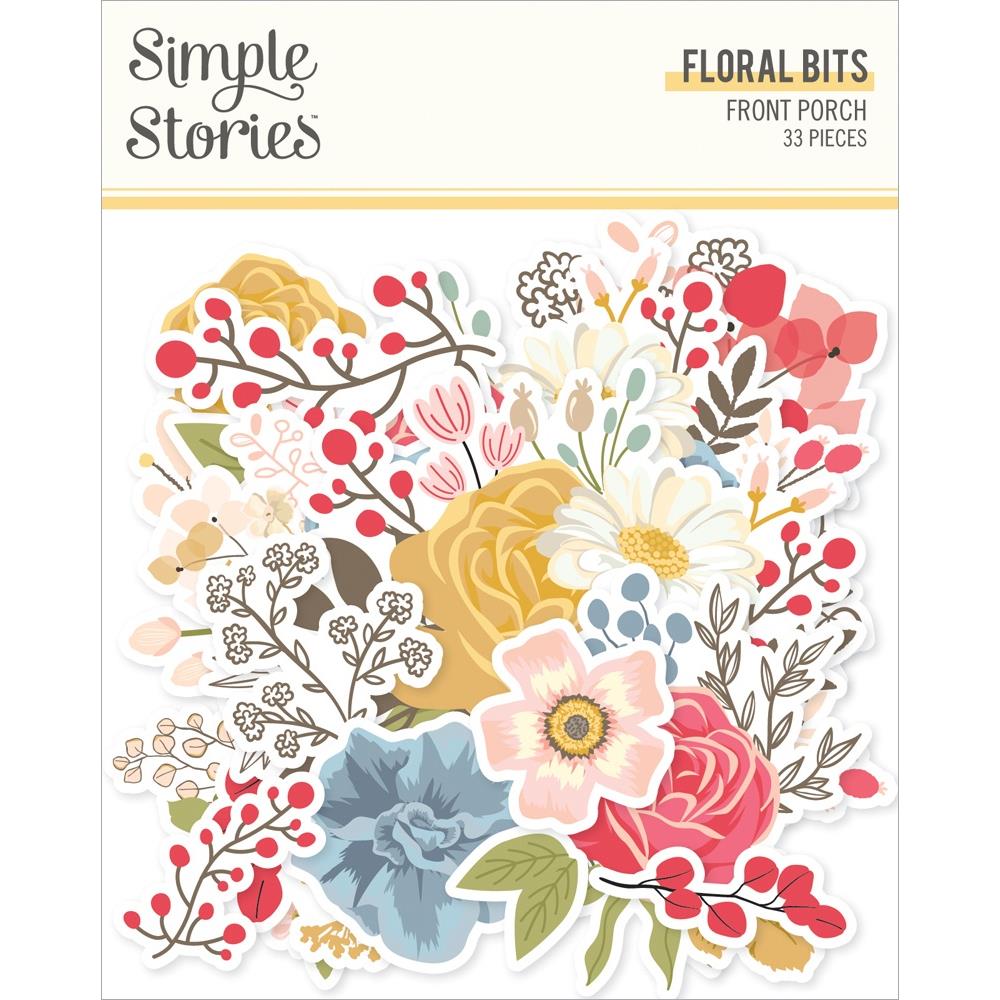 Simple Stories Front Porch Bits & Pieces: Floral (23820)