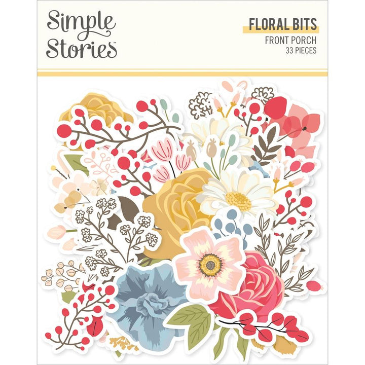 Simple Stories Front Porch Bits & Pieces: Floral (23820)