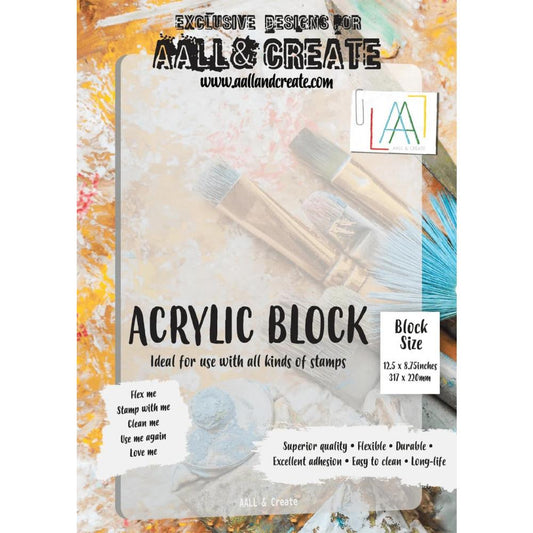 AALL And Create A4 Acrylic Block (5A002GJC1GJ1N)