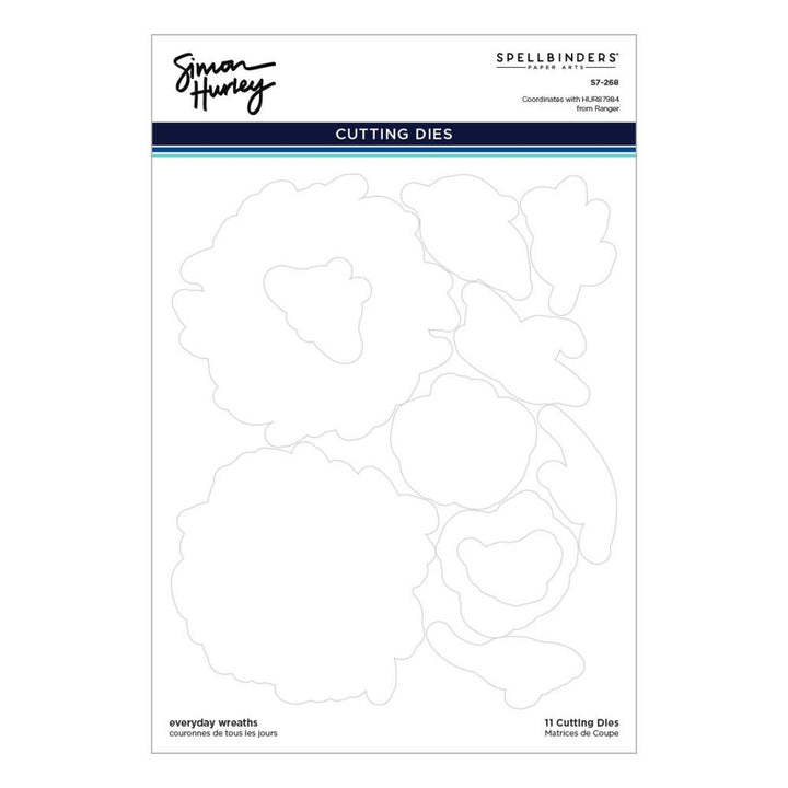 Spellbinders Etched Dies: Everyday Wreaths, By Simon Hurley (5A002HXX1GKHH)