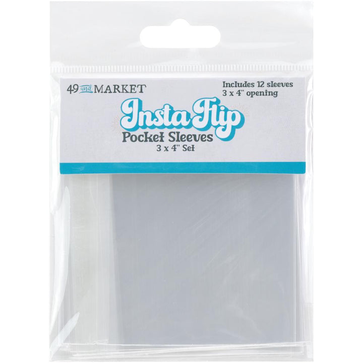 49 and Market InstaFlip 3"X4" Sleeves (5A002F8S1GGPP)