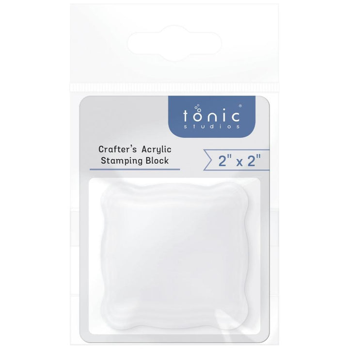 Tonic Studios Acrylic Stamping Blocks: 2"X2" (5311E)