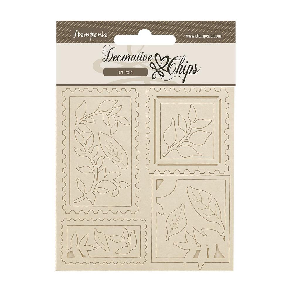 Stamperia Create Happiness Dewdrops 5.5"X5.5" Decorative Chips: Stamps (SCB246)