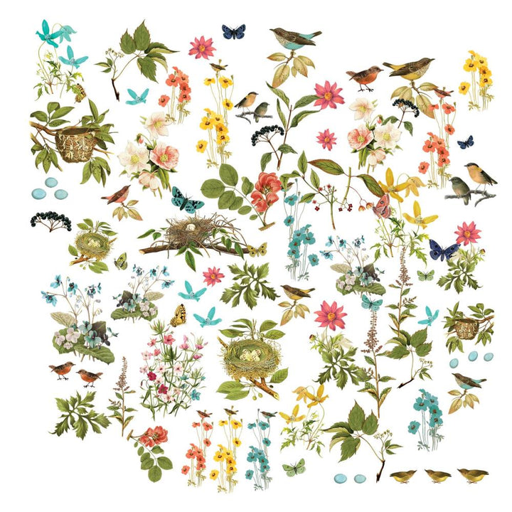 49 and Market Birdsong Laser Cut Outs: Wildflower (5A002C111GFKF)