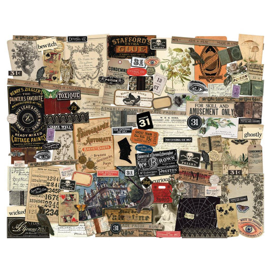 Tim Holtz Idea-ology: Halloween 2024 - Ephemera Pack  (5A0026RS1G96L)