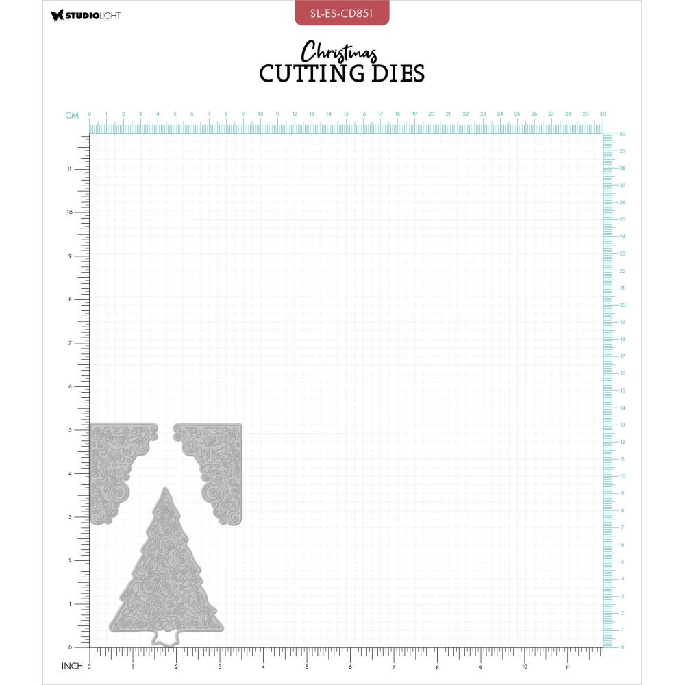 Studio Light Essentials Cutting Die: Nr. 851, Openwork Decoration (5A0023NX1G6LX)