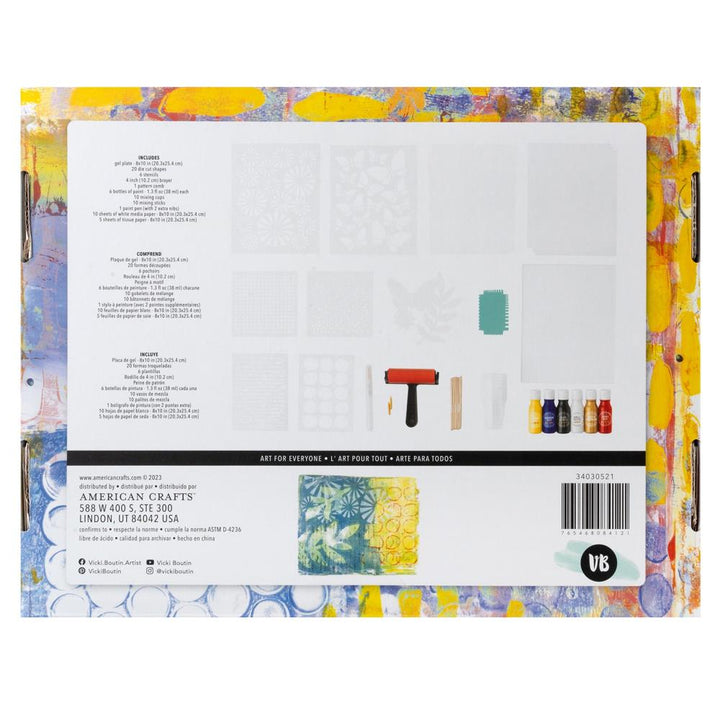 Vicki Boutin Mixed Media Gel Plate Starter Kit (VB030521)