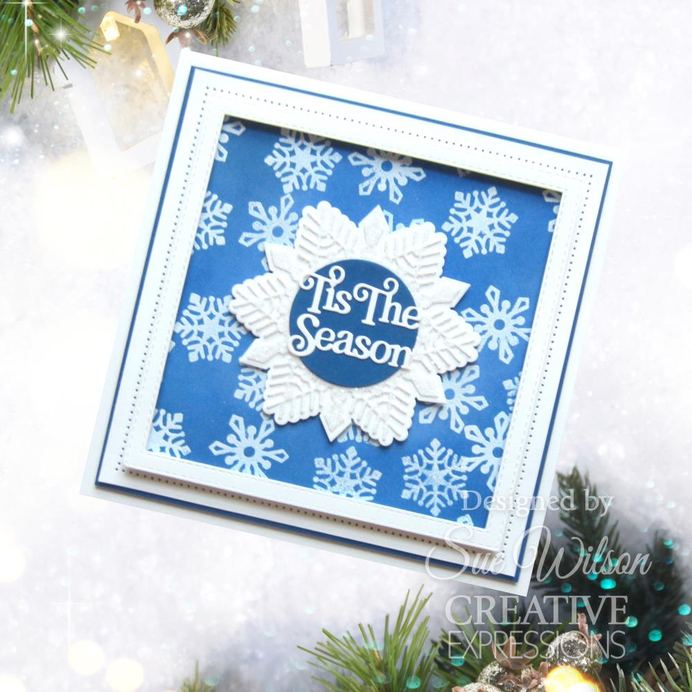 Creative Expressions Craft Dies: Festive Crystal Kaleidoscope, By Sue Wilson (5A0028411GB5V)