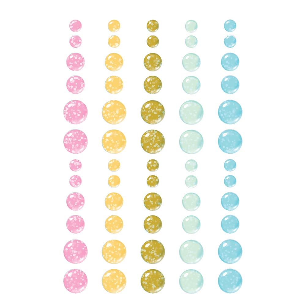 Simple Stories Crafty Things Enamel Dots: Glitter (5A0022LB1G5GJ)
