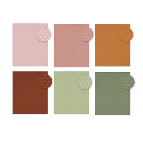 Simple Stories Color Vibe 12"X12" Textured Cardstock Kit: Boho (CV13478)