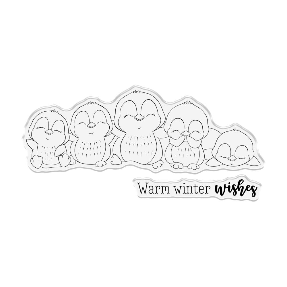 Crafter's Companion Stamp & Dies: Penguins (5A002CB41GFVC)