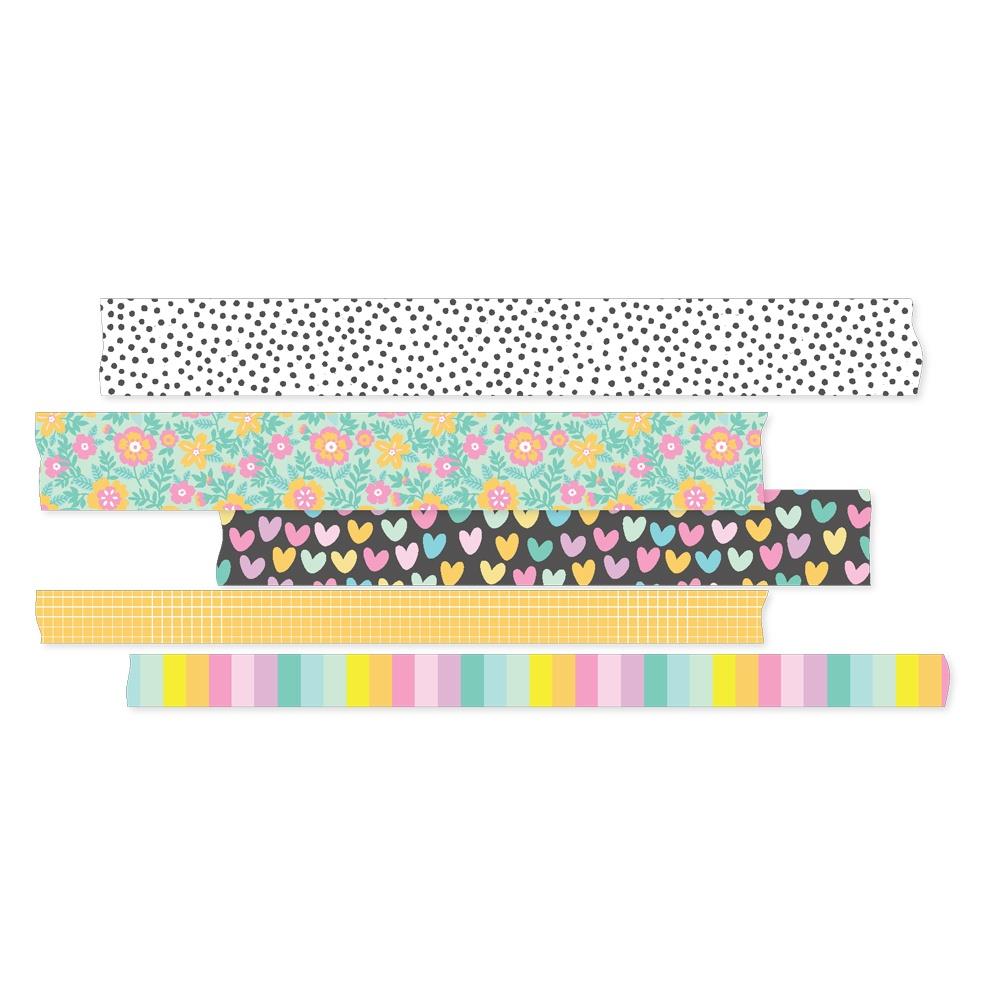 Simple Stories Crafty Things Washi Tape, 5/Pkg (5A0022L21G5GK)