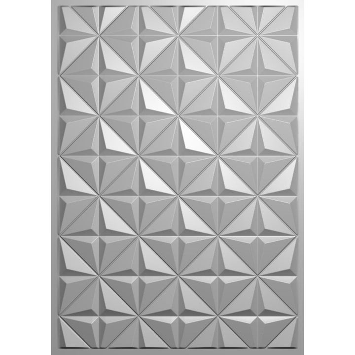 Crafter's Companion 5"X7" 3D Embossing Folder: Geometric Diamonds (5A0020MQ1G3DM)