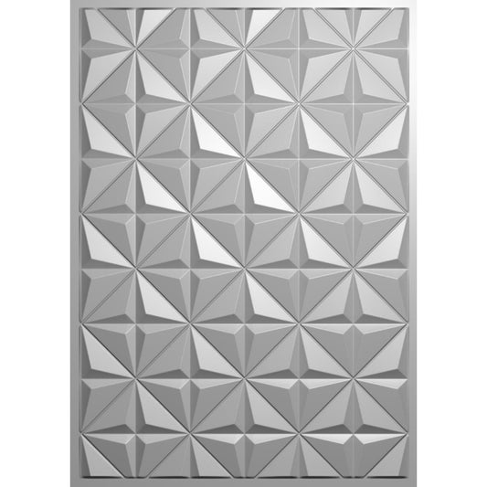 Crafter's Companion 5"X7" 3D Embossing Folder: Geometric Diamonds (5A0020MQ1G3DM)