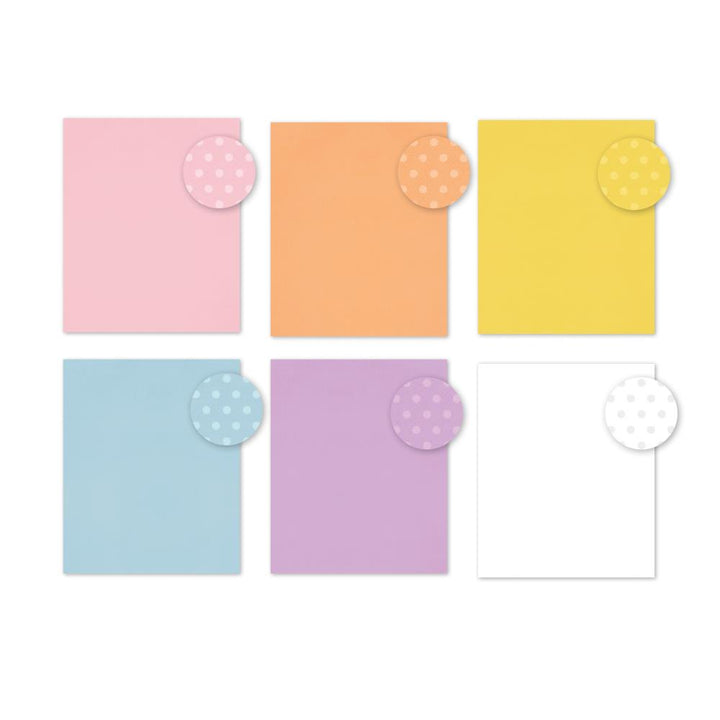 Simple Stories Color Vibe 6"X8" Double-Sided Paper Pad: Spring, 24/Pkg (SCV13496)