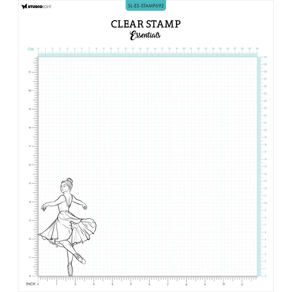 Studio Light Essentials Clear Stamp: Nr. 692, Ballerina (5A0023HV1G6PF)