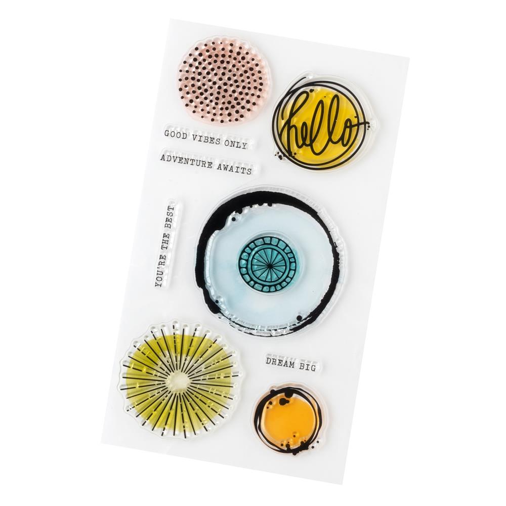 Vicki Boutin Mixed Media Acrylic Stamps: Circles (VB030505)