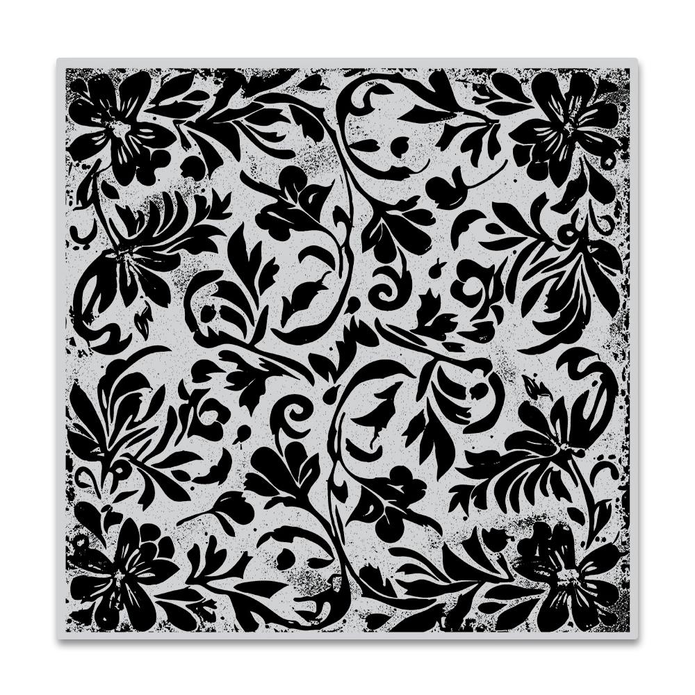 Hero Arts Bold Prints 6"X6" Cling Stamp: Abstract Poinsettia (5A002CFZ1GFY1)