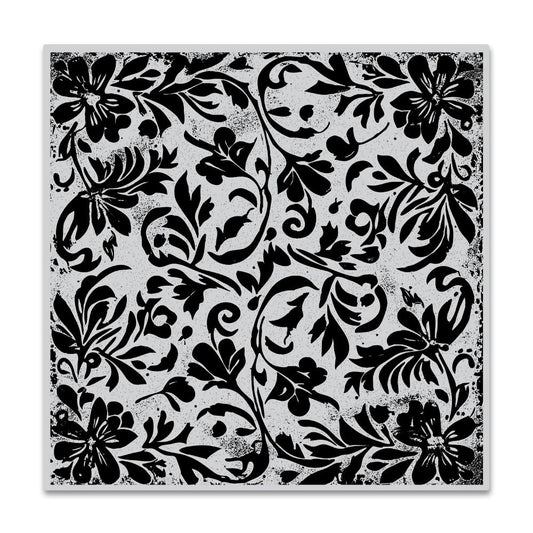 Hero Arts Bold Prints 6"X6" Cling Stamp: Abstract Poinsettia (5A002CFZ1GFY1)