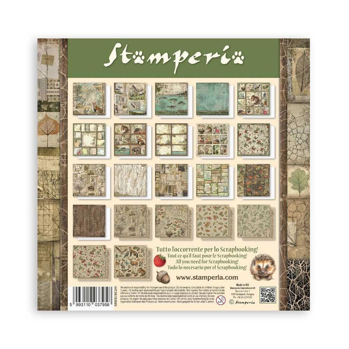 Stamperia Forest 12"X12" Single-Sided Paper Pad, 22/Pkg (5A002CGJ1GG07)